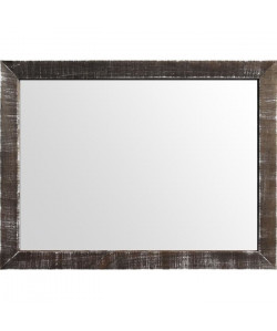 NAPLES Miroir pin 62x82 cm Marron