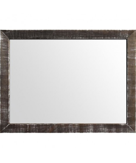 NAPLES Miroir pin 62x82 cm Marron