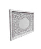 MILAN Miroir MDF 55x75 cm Blanc