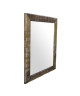 NAPLES Miroir pin 52x62 cm Marron