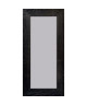 BOLOGNE Miroir MDF 47x97 cm Noir laqué