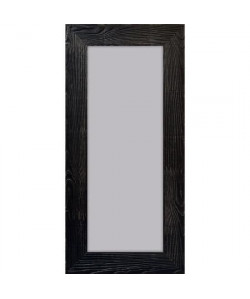 BOLOGNE Miroir MDF 47x97 cm Noir laqué