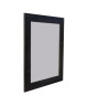 BOLOGNE Miroir MDF 67x87 cm Noir laqué