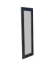 BOLOGNE Miroir MDF 47x137 cm Noir laqué