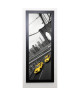 MONRO Image encadrée Two Yellow Cabs 40x102 cm Gris