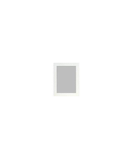 ROME Miroir MDF 67x87 cm Blanc brillant