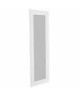 ROME Miroir MDF 47x137 cm Blanc brillant