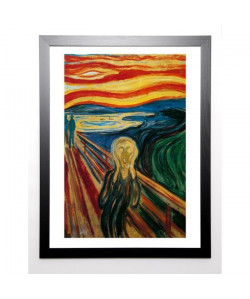 MUNCH Image encadrée The Scream 67x87 cm Multicolore