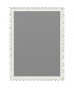 PURE Miroir 55x75 cm Blanc relief