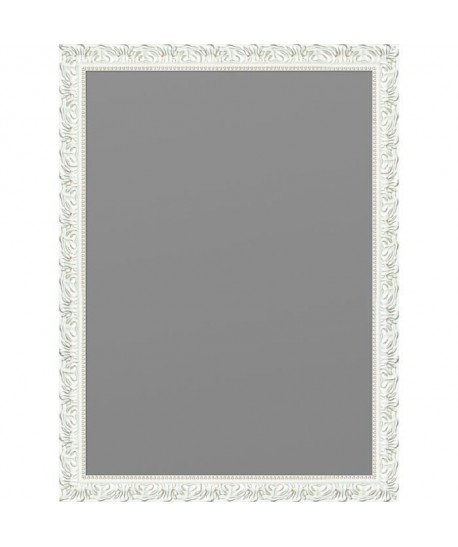 PURE Miroir 55x75 cm Blanc relief