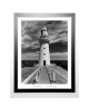 NAGLER Image encadrée Lighthouse, Port Campbell 67x87 cm Gris