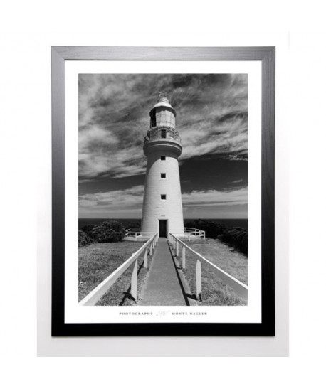 NAGLER Image encadrée Lighthouse, Port Campbell 67x87 cm Gris