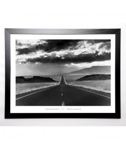 NAGLER Image encadrée Highway 33, Shiprock 67x87 cm Gris