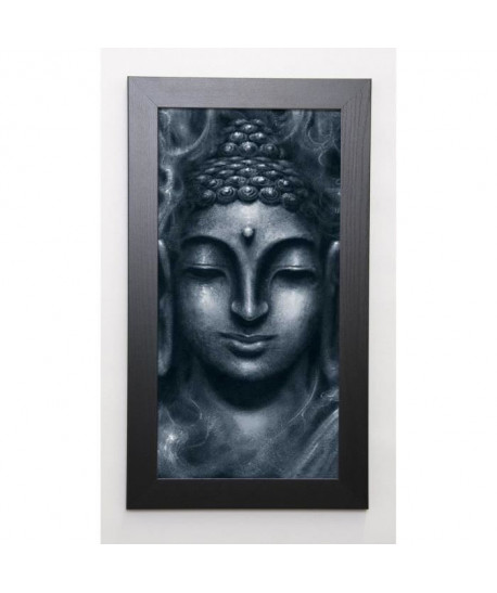 NATARAJA Image encadrée Shiva in Blue 29,7x57 cm Bleu