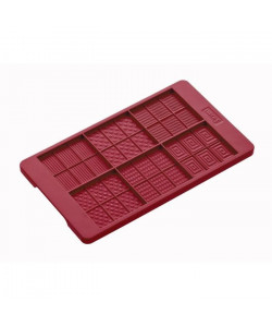 LURCH Moule plaquette de chocolat  12 x 20 cm  Rose