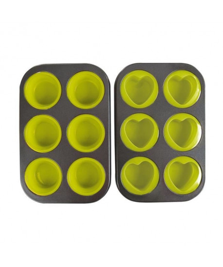 KITCHEN ARTIST Set de 2 Moules en Silicone