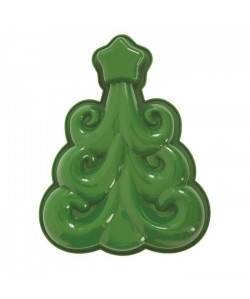 PAVONI FRT166 Moule silicone en forme d\'arbre de noël vert