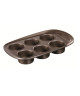 PYREX Moule 6 muffins Asimetria 29x18 cm marron