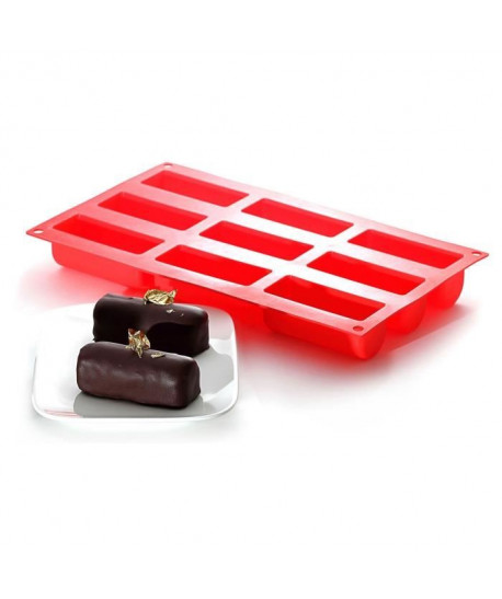 YOKO DESIGN Moule a mini buches rouge