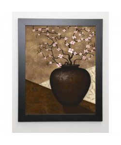 PARRY Image encadrée Cherry Blossom in Vase  47x57 cm  Marron