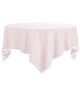 DEKOANDCO Nappe Chinny 100% coton  150x150 cm  Rose clair