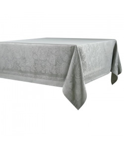 VENT DU SUD Nappe Jacquard TRENTO  168x250 cm  Gris taupe