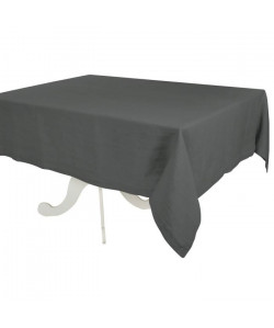 VENT DU SUD Nappe SYMPHONIE  160 x 250 cm  Gris Gris anthracite