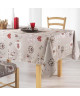 VENT DU SUD Nappe SYMPHONIE  160 x 250 cm  Rouge cranberry