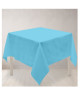 SOLEIL D\'OCRE Nappe carrée antitâches ALIX 180x180cm Turquoise