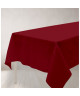 SOLEIL D\'OCRE Nappe antitâches rectangle 140x240cm ALIX Rouge