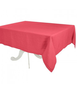 VENT DU SUD Nappe SYMPHONIE  160 x 320 cm  Rouge cranberry