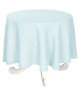 VENT DU SUD Nappe SYMPHONIE  Ř 168 cm  Bleu aqua