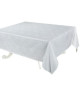 VENT DU SUD Nappe jacquard FARO  168x250 cm  Bleu écume