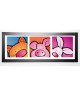 PAUL Image encadrée Animal Friends I 40x102 cm Multicolore