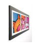 PAUL Image encadrée Animal Friends I 40x102 cm Multicolore