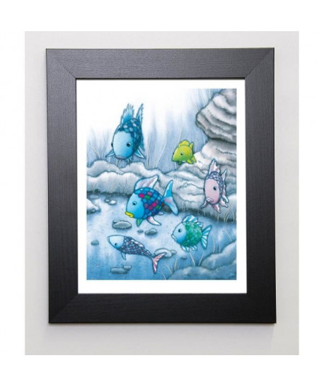 PFISTER Image encadrée The Rainbow Fish I  47x57 cm  Multicolore