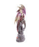 Figurine Dragon de feu pendule  44 cm