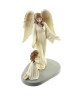 Figurine de décoration ange gardien mere divine