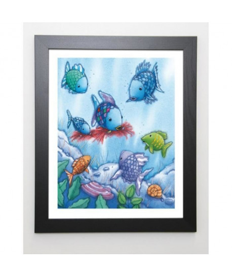 PFISTER Image encadrée The Rainbow Fish V  47x57 cm  Multicolore