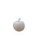 Pomme en résine 34 cm blanc