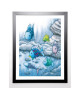 PFISTER Image encadrée The Rainbow Fish I 67x87 cm Multicolore