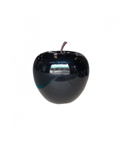 HOMEA Pomme déco en polyrésine 35xH30 cm noir