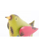 OISEAU Objet déco a poser métal  22 x 9 x 22  Multicouleur