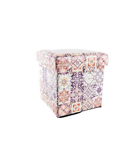 Pouf De Rangement Pliant Ella  32 x 32 x 34 cm