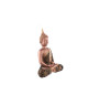 Figurine de décoration Bouddha avec écharpe  Effet tissu  Doré