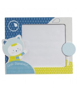 SAUTHON BABY DECO Set de 2 cadres photos 17x14,5 cm Patachon