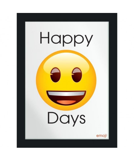 Image imprimée  30 x 40 cm  Bois   Happy Days