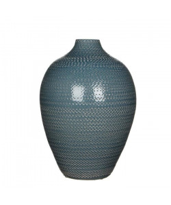 MICA Vase Bouteille Gabriel bleu  36 xŘ26 cm