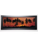 PHOTOGRAPHY COLLECTION Image encadrée Island in the Sun 40x102 cm Orange