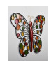 Décoration murale Papillon Ailes  L 60 x P 43 x H 1,5 cm